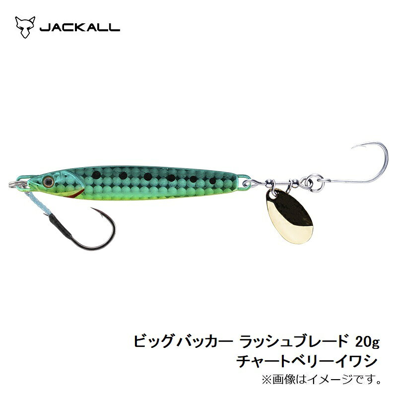 ビッグバッカー ラッシュブレード 20g チャートベリーイワシ の商品画像3枚目