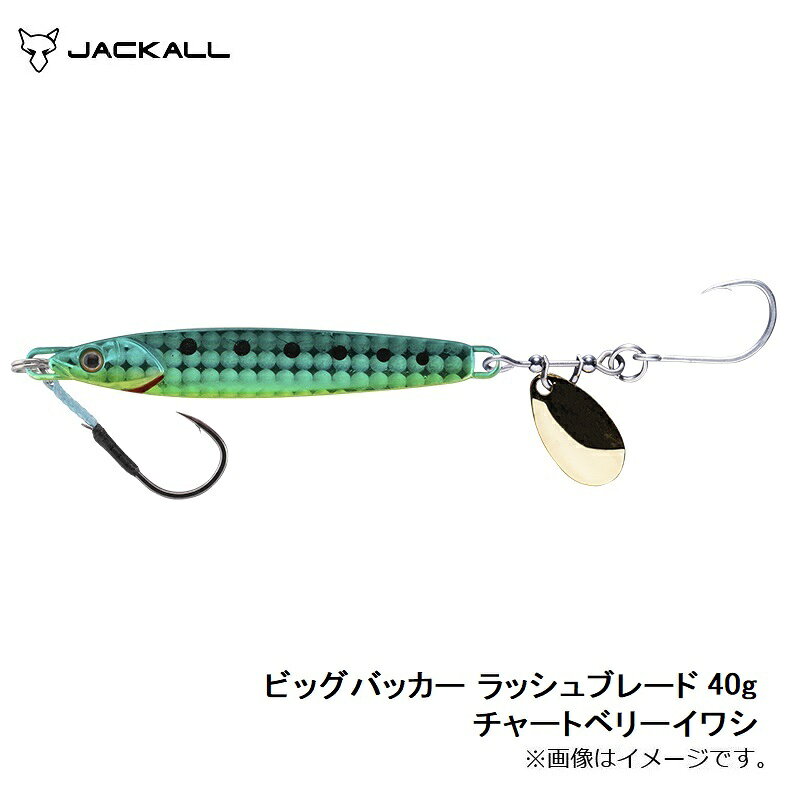 ビッグバッカー ラッシュブレード 40g チャートベリーイワシ の商品画像3枚目