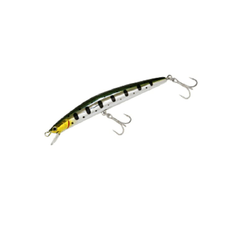 Minnow Plug - エイムス　アローヘッド120S AM-12 アルミ・鮭稚魚グリーン　【釣具　釣り具】