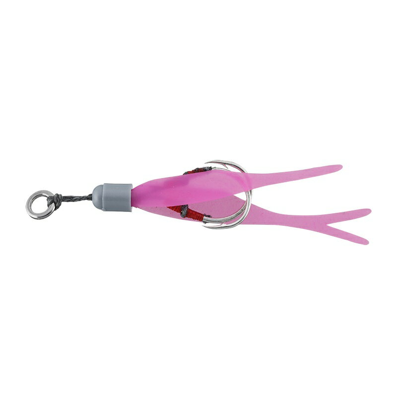 ジャッカル　JACKALL SLJ フック ツイン S ピンク　【釣具　釣り具】