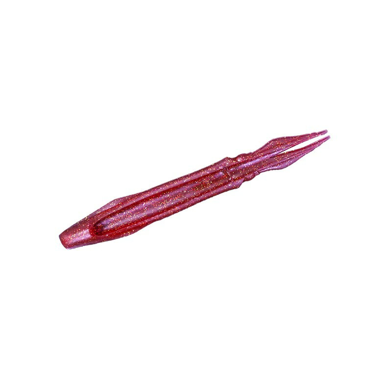 ジャッカル　ビンビン ワームトレーラー スルメデス M 赤イカ　【釣具　釣り具】