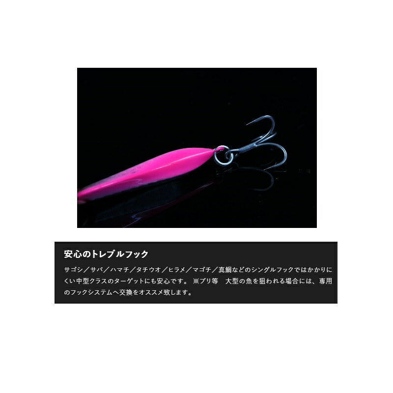 ビッグバッカー ジグ 15g ブルピン / グロードット (3)
