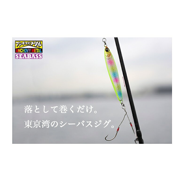 シーバスアンチョビメタル 80g ピンクシルバー の商品画像2枚目