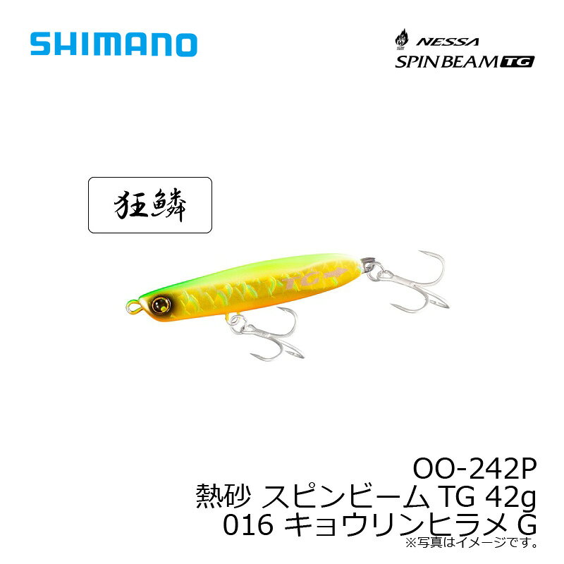 スピンビーム TG 42g キョウリンヒラメG の商品画像3枚目