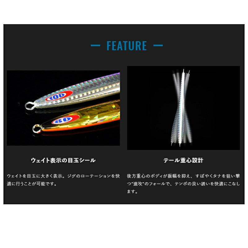 アンチョビメタル TYPE-1 200g ドラゴンチャート(GLOW) の商品画像3枚目