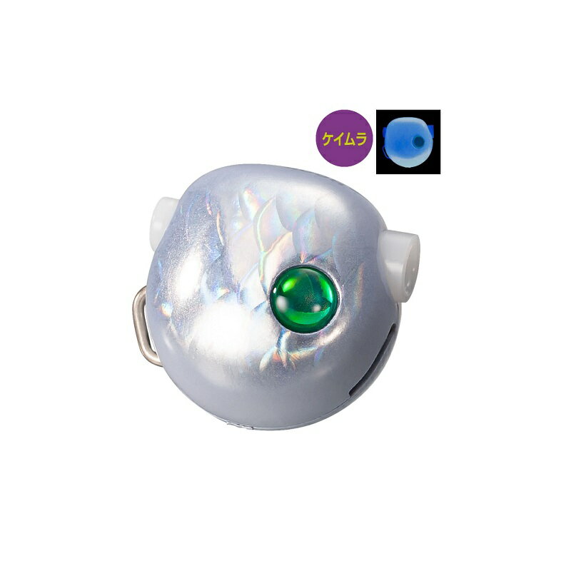 シマノ JC-Q10U 炎月 ラクチェンバクバクヘッドR (ラウンド) 100g 006 ケイムラシルバー