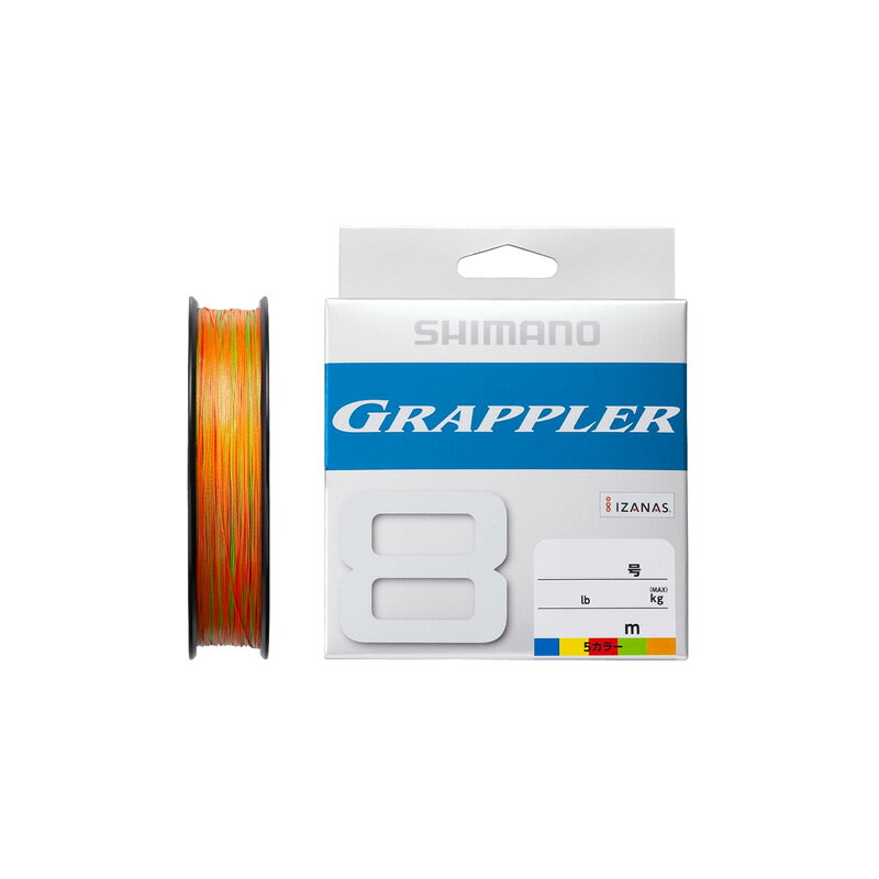 シマノ　LD-A61U グラップラー8PE 200m 1.0号 5カラー