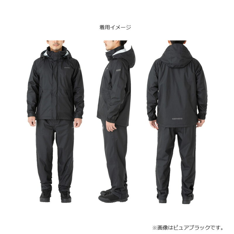 シマノ　RA-027Q DSベーシックスーツ XL ブルー　【釣具　釣り具】 2