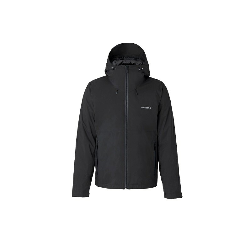シマノ(Shimano)　RB-04JU デュラスト ウォームレインジャケット 3XL ブラック　【釣具　釣り具】