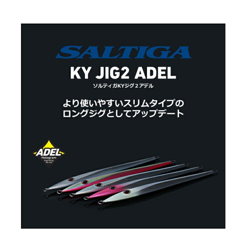ソルティガKYジグ2アデル 150g アデルブルピン の商品画像3枚目