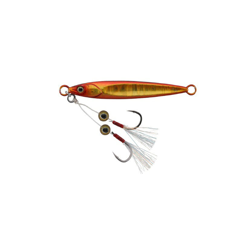 ジャッカル　ビッグバッカー FIT JIG 10g アカキン/マグマウェーブホロ