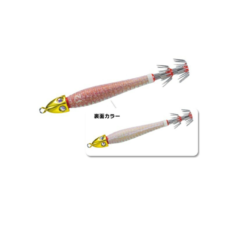 デュエル　鉛スッテ四ツ目 25号(94g) 08 ゴールドリアルアカイカ