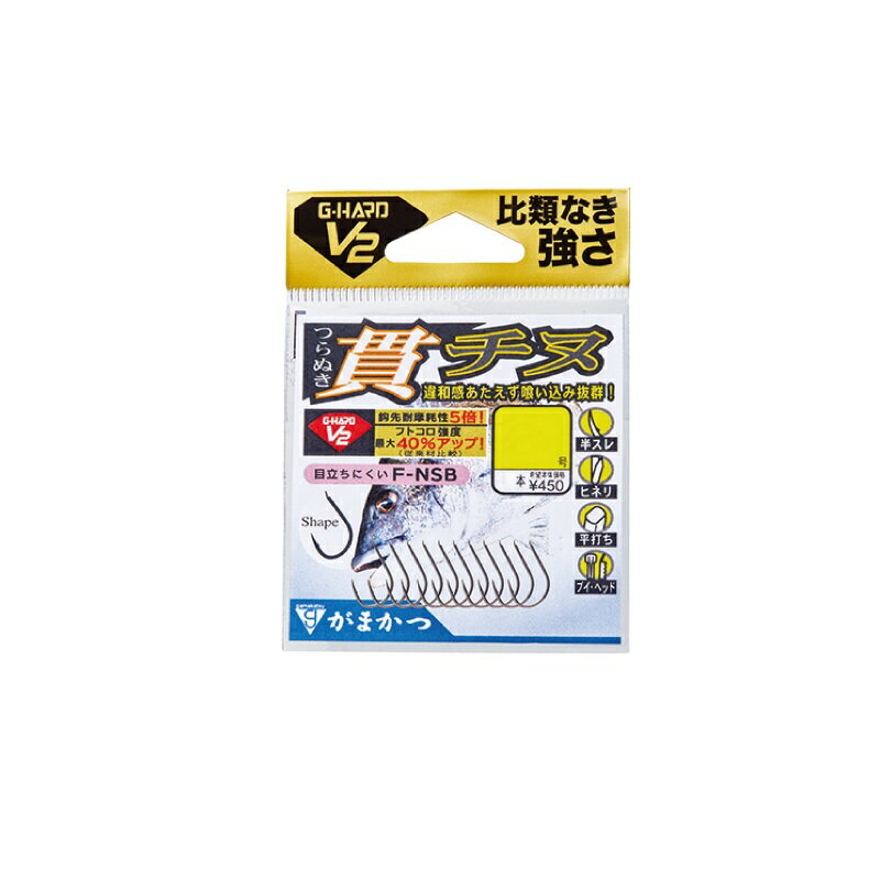 がまかつ　G-HARD V2 貫チヌ 4 F-NSB　【釣具　釣り具】