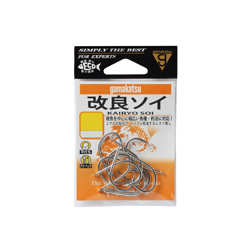 Rakuten - がまかつ　改良ソイ 20号 銀　【釣具　釣り具】