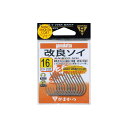 がまかつ 改良ソイ 16号 (ナノスムースコート) 【釣具 釣り具】