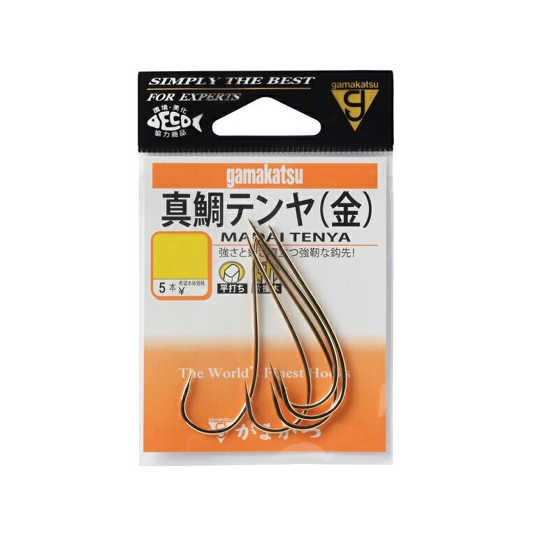 がまかつ　真鯛テンヤ 小 金　【釣具　釣り具】 fto-r-10033893 釣具のFTO パッケージ画像