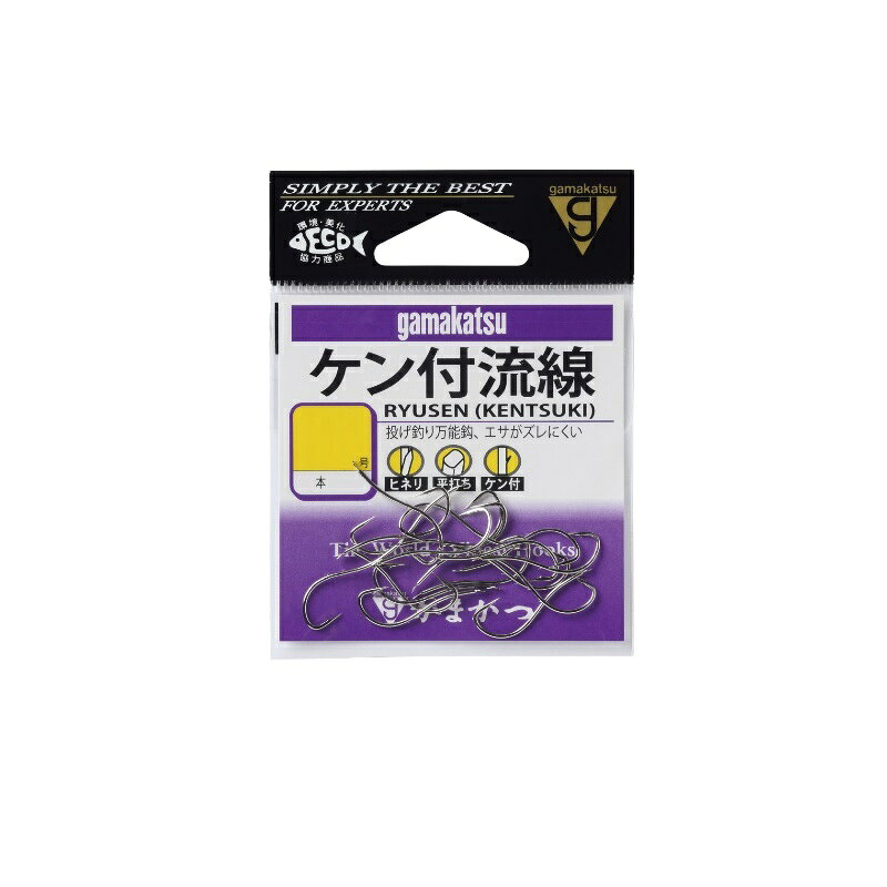 Rakuten - がまかつ　ケン付流線 10号 白
