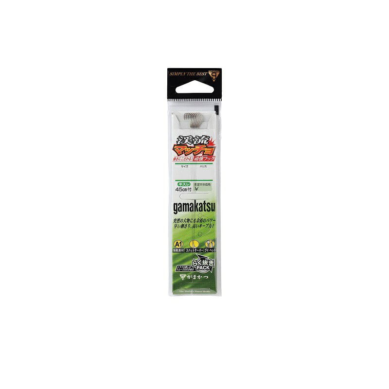 Small Accessories - がまかつ　糸付 A1 渓流マッチョ 5-0.4 茶　茶　5-0.4　【釣具　釣り具】