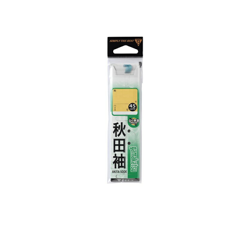 樂天商城 - がまかつ　糸付 秋田袖 2-0.4 青　【釣具　釣り具】