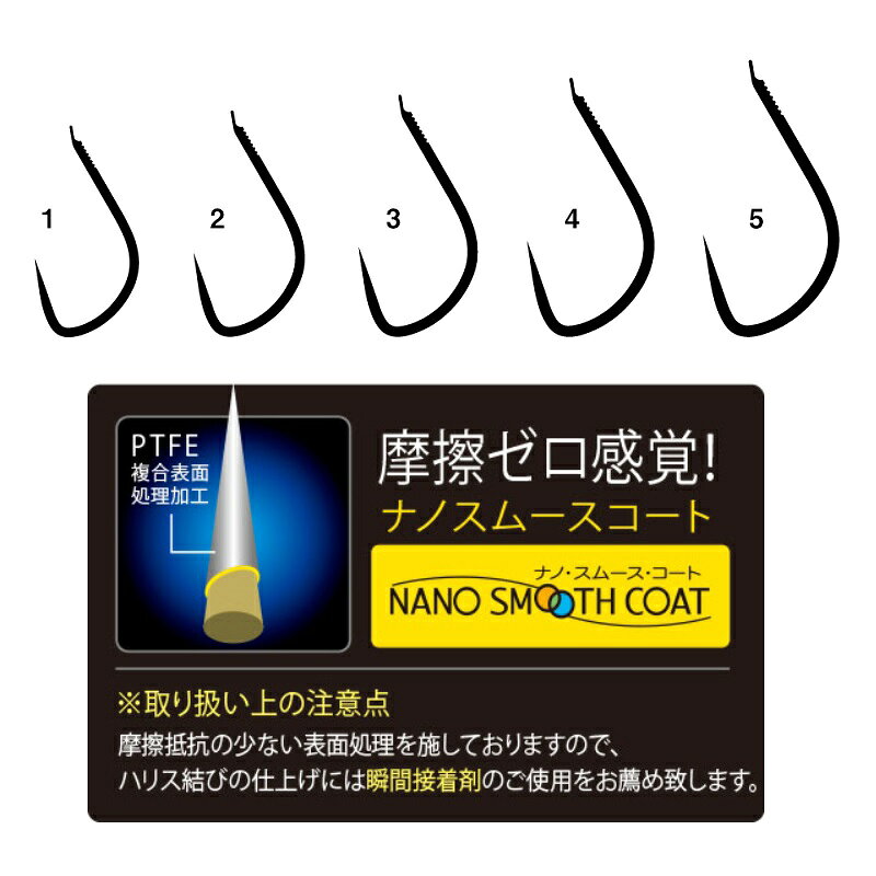 がまかつ　T1 クワセマスター 4号 (ナノスムースコート)　【釣具　釣り具】 fto-r-10176608 釣具のFTO サンプル画像2