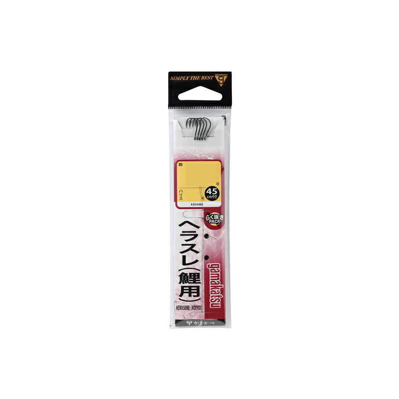 がまかつ　ヘラスレ(鯉用) 10-3 黒　【釣具　釣り具】 fto-r-10177010 釣具のFTO パッケージ画像