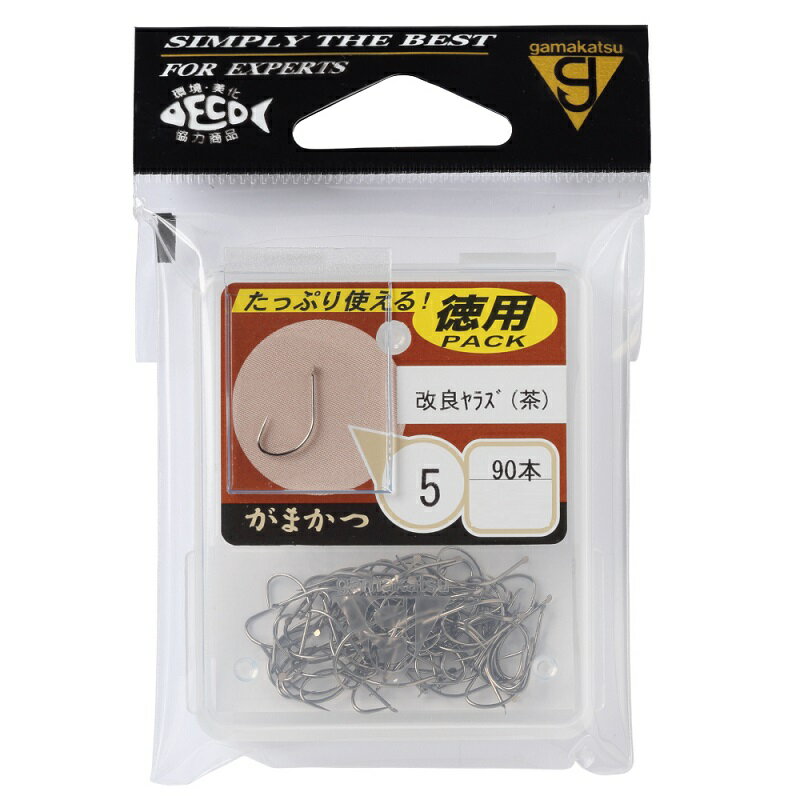 がまかつ　ザ・ボックス 改良ヤラズ 5号 茶　【釣具　釣り具】