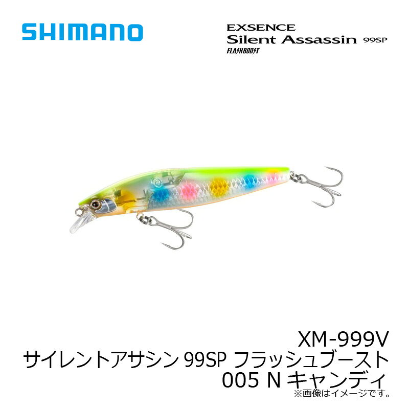 サイレントアサシン 99SP フラッシュブースト シマノ (XM-999V) (サスペンドミノー) シーバスルアー 【Σ01】 の商品画像3枚目