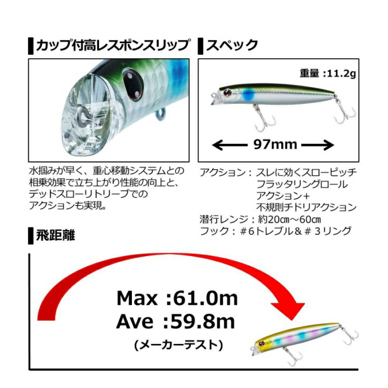 MORETHAN CROSSCOUNTER 97F マットライムパールBB (3)