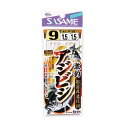 ササメ D-815 激釣アジビシ3本鈎 9-1.5 (金)
