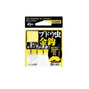 ササメ N-403 鬼楽 ワカサギブドウ虫金鈎 3S-2 【釣具 釣り具】