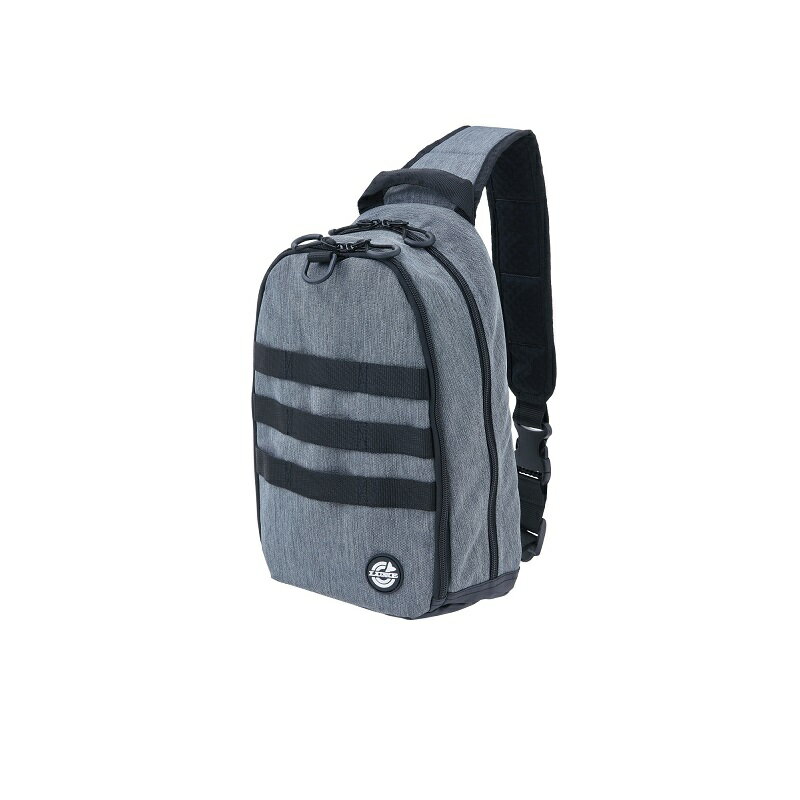 Bag - がまかつ　LE317 ランガンボディバッグ #3 アーバングレー　【釣具　釣り具】