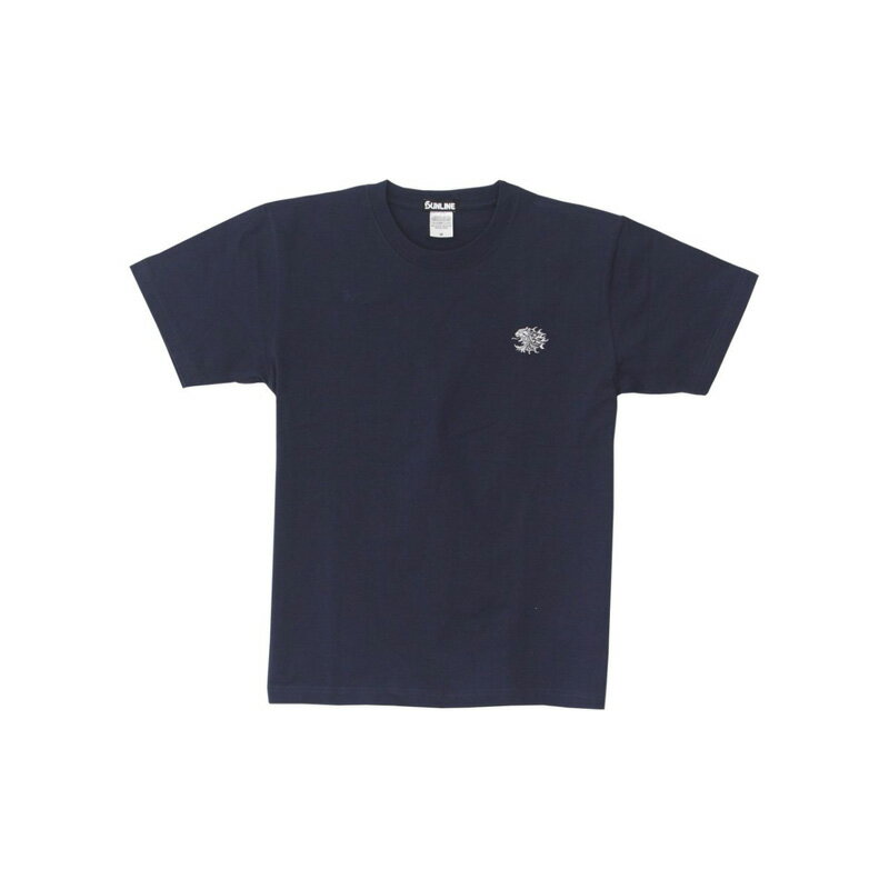 サンライン(Sunline)　SUW-15201T コーデュラコットンTシャツ L ネイビー　【釣具　釣り具】