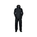 DR-3322 DR-3322 レインマックス ハイブリッドレインスーツ ブラック 2XL【在庫限り特価】