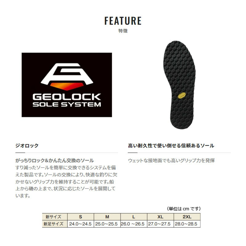 シマノ KT-007V ジオロックビブラムソー...の紹介画像2