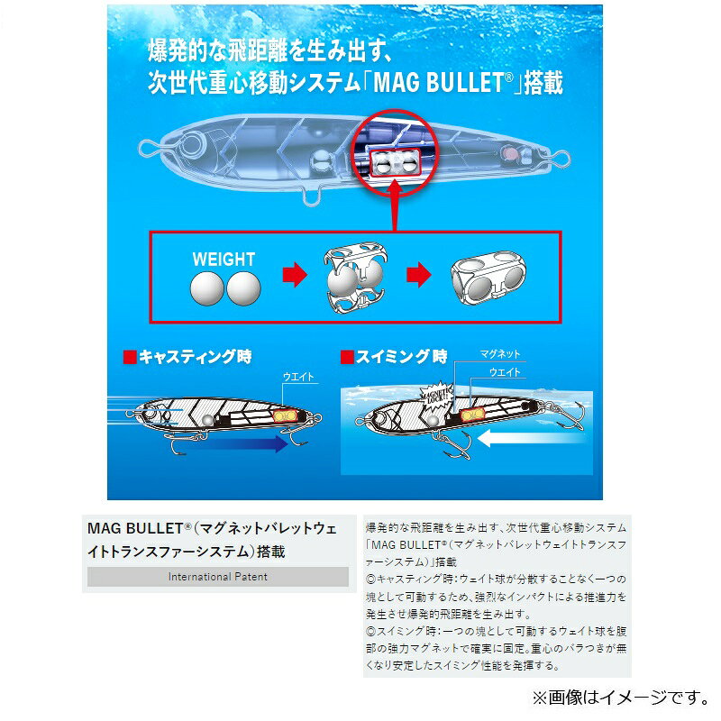ハードコア® バレットダイブ(F) 50g イワシ の商品画像3枚目