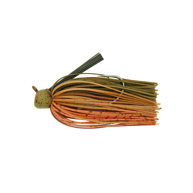 Rubber Jig - ケイテック　クランキンフットボールジグ 1oz 511 グリーンパンプキンクロー