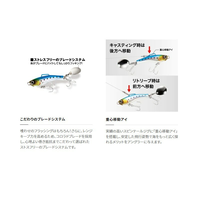 ライズショットブレード 15g キョウリンコアジ (3)
