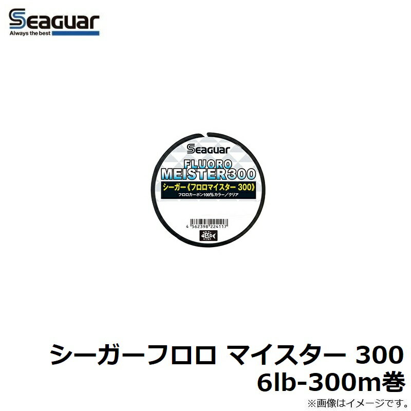 クレハ　シーガーフロロ マイスター 300 6lb-300m巻　【釣具　釣り具】 2