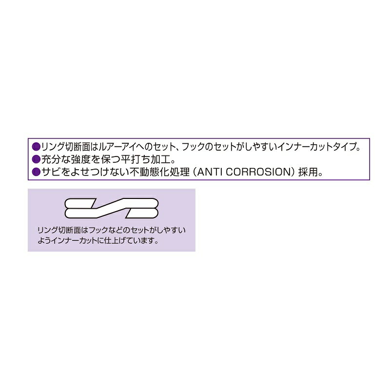 DECOY R-3 スプリットリング ミディアムクラス #7 (3)