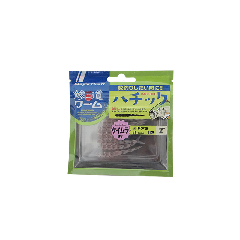 メジャークラフト ADW-HC2.0 鯵道ワーム ハチック 2.0インチ 009 オキアミ(ケイムラ)