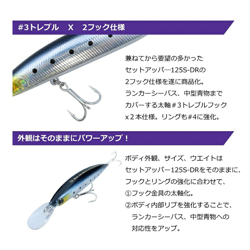 ショアラインシャイナーZセットアッパーLH125SDR 不夜街 の商品画像3枚目