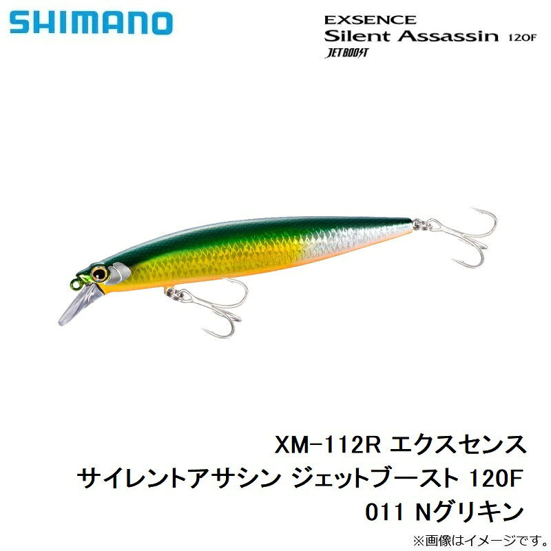サイレントアサシン 120F ジェットブースト シーバス用ルアー シマノ 120mm 011 Nグリキン の商品画像3枚目