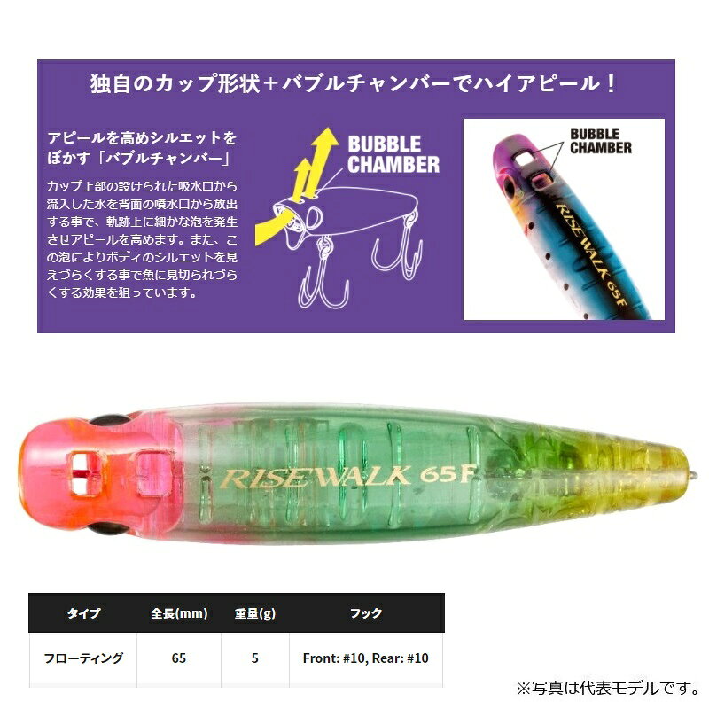 ライズウォーク 65F Tウォーターメロン の商品画像2枚目
