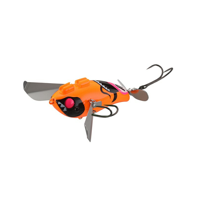 ジャッカル ポンパドールJr. 鯰カスタム スパークオレンジナジー