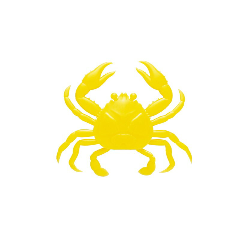 メジャークラフト　TACO-KANI ぷりぷりクラブ #003 ケイムラ黄色　【釣具　釣り具】