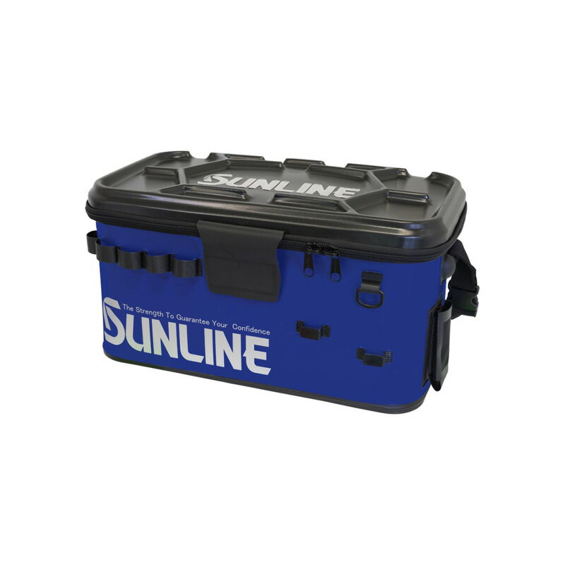 サンライン(Sunline)　SFB-0642 ワイドロータックルバッグ 50cm ネイビー　【釣具　釣り具】