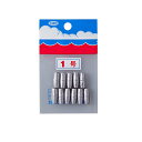 第一精工 パックオモリ (小袋入) 長型 1号 1号 【釣具 釣り具】