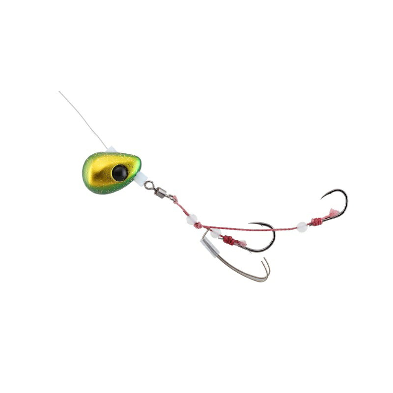 ジャッカル　TGビンビンテンヤ鯛夢 遊動 8号 F-0057 ラメグリキン