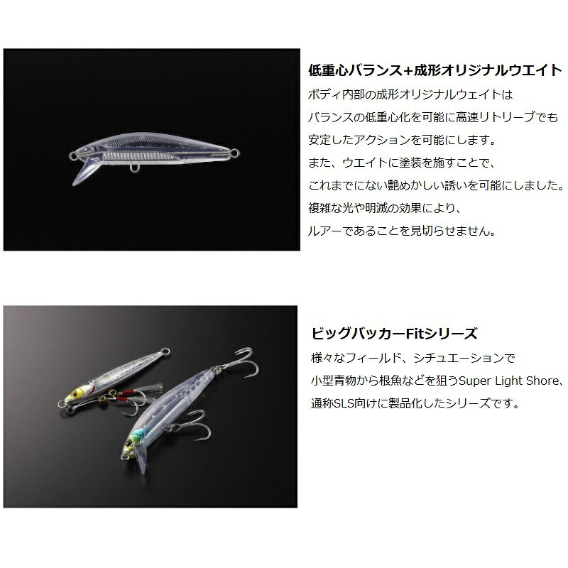 ビッグバッカー フィット ミノー 60mm 超サゴシキャンディー の商品画像3枚目