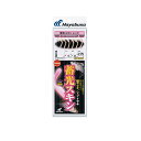 ハヤブサ SS300 蓄光スキンサビキ (船アジ・イサキ) 12-4 レッド 【釣具 釣り具】